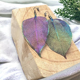 Statement Filigree Leaf Earrings ER032MXD