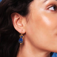 Willow Earrings Lapis Lazuli