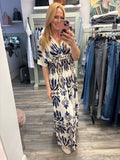 Nicole Full Length Maxi Dress Elacticated Waist Line Fits 10-18/20