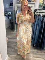 Paris Maxi Dress Satin Feel Fits 10-20