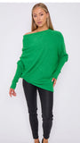 Evie Asymmetric Style Knitted Jumper Fits 10-16/18