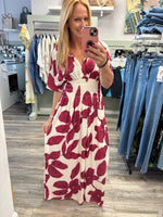 Delilah Satin Feel Stretch Maxi Dress Fits 10-20