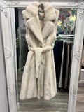Keira Faux Fur Belted Gilet Fits 10-14