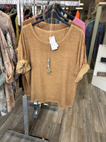 Lydia Cotton Necklace Top Fits 10-16