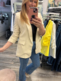 Eve Ruffle Sleeved Blazer Sizes 10-16
