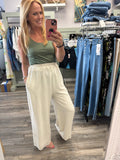 Freda High Waist Stretch Cotton Trouser Fits 10-16/18