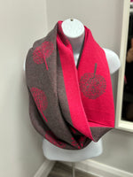 Tree Of Life Winter Scarf Mixed Cashmere