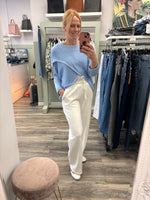Davina Jersey Style Wide Legged Trouser Fits 8-16