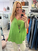 Violet Double Layer Cotton Vest Fits 10-18