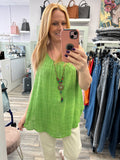 Violet Double Layer Cotton Vest Fits 10-18