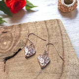 Heart Earrings in Rose Gold  ER144RG