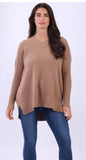 Rena Ribbed Knitted Jumper Fits 10-18