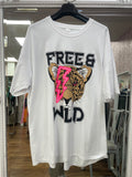 Tara Oversized Free and Wild T-Shirt Fits 12-18