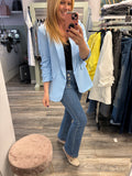 Ava Ruffle Sleeved Blazer Sizes 10-16