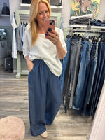 Melinda Wide Legged Denim Style Tencel Fits 10-16