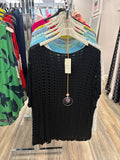 Flora Bubble Hem Knitted Necklace Top Fits 10-16