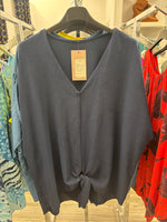 Amelie Tye Detailed V-Neck Blouse Fits 10-16