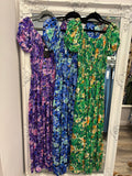 Nancy Stretch Cotton Maxi Dress Fits 10-20