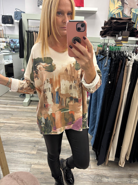 Nina Amalfi Design Knitted Top Fits 10-16