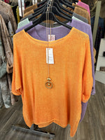 Lydia Cotton Necklace Top Fits 10-16