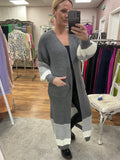 Lacey Full Length Knitted Cardigan Fits 8-14