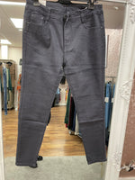 Angel High Waisted Charcoal Grey Jeans Sizes 16-26